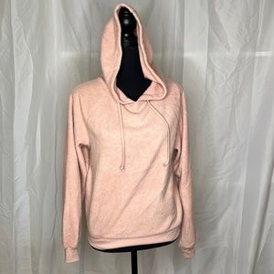 SO Super Soft Pale Pink Fleece Hoodie Size XS